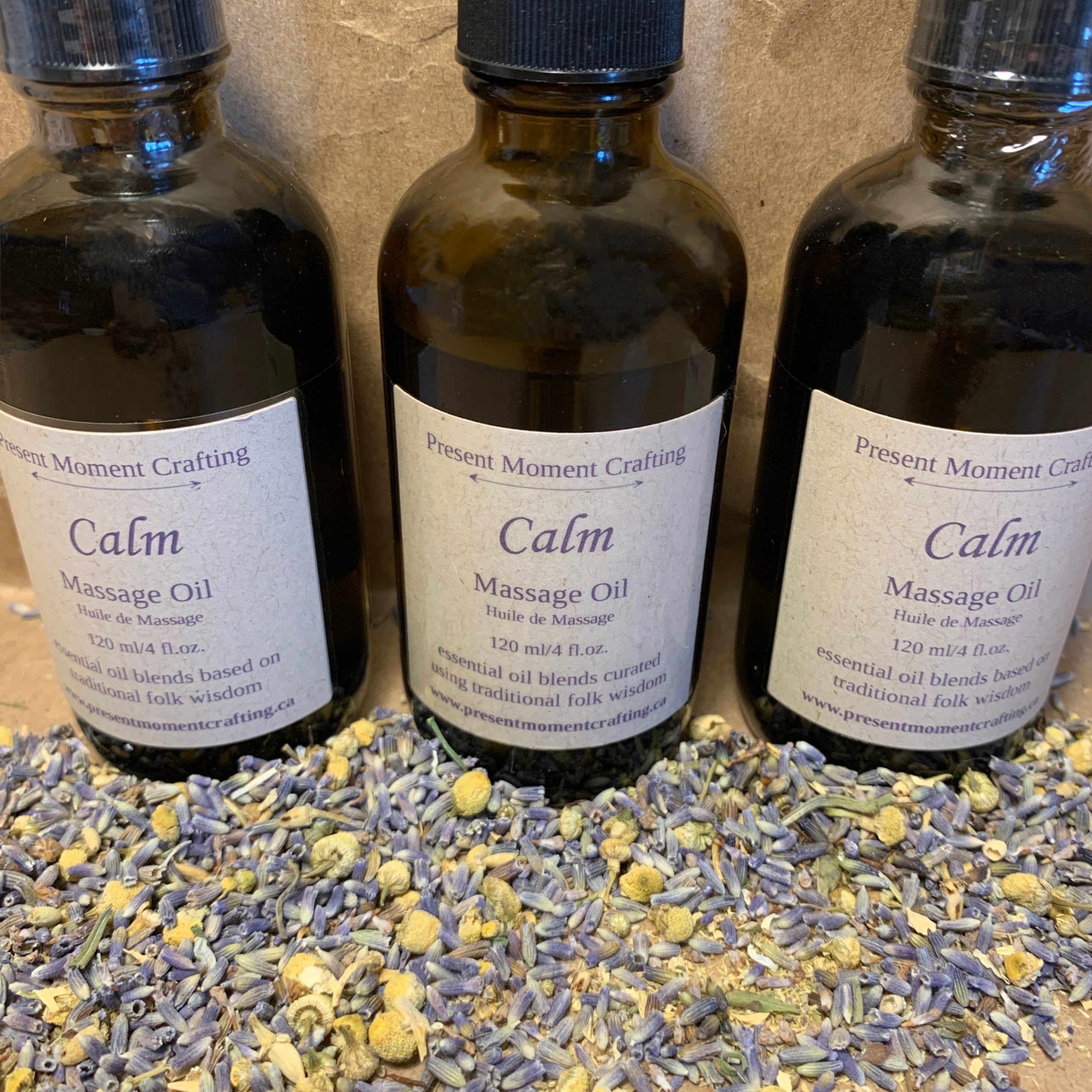 Calm Massage Oil - Image 4