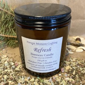 Refresh Beeswax Candle