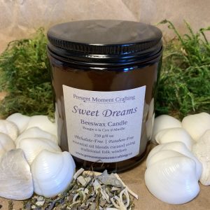 Sweet Dreams Beeswax Candle